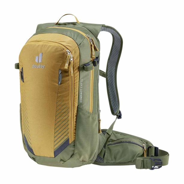 Exp Compacto 14 Deuter Grafite-preto/caramelo-cáqui
